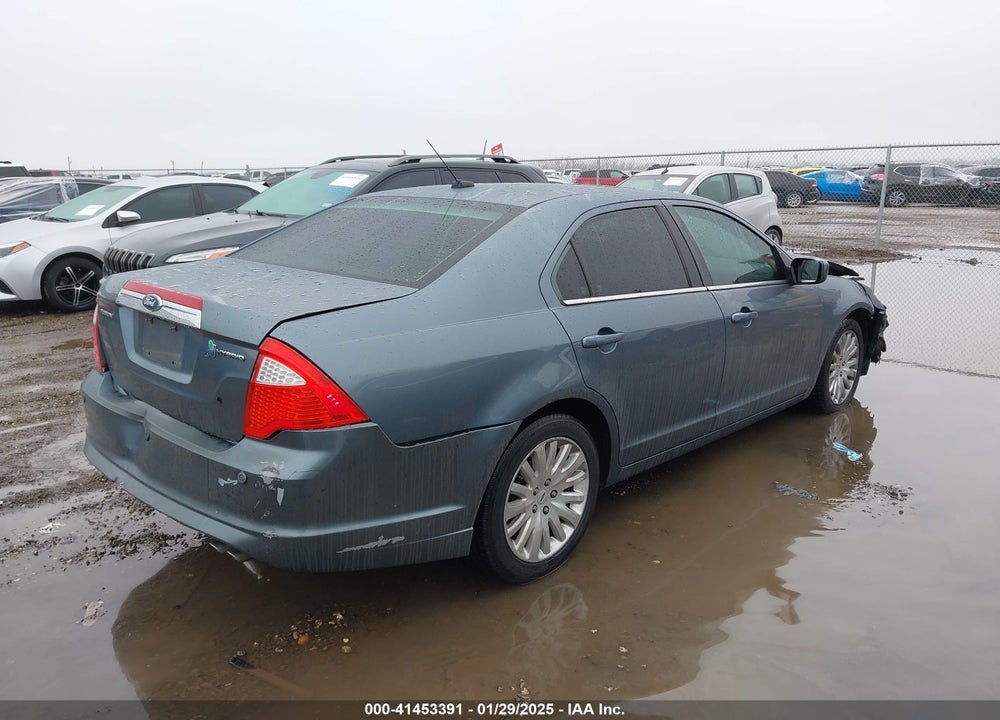 2011 FORD FUSION HYBRID VIN: 3FADP0L3XBR286158