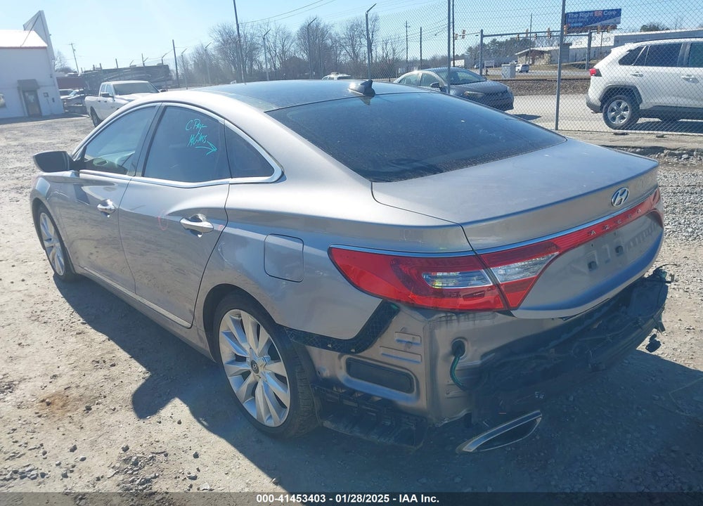 2013 HYUNDAI AZERA VIN: KMHFH4JG1DA205473
