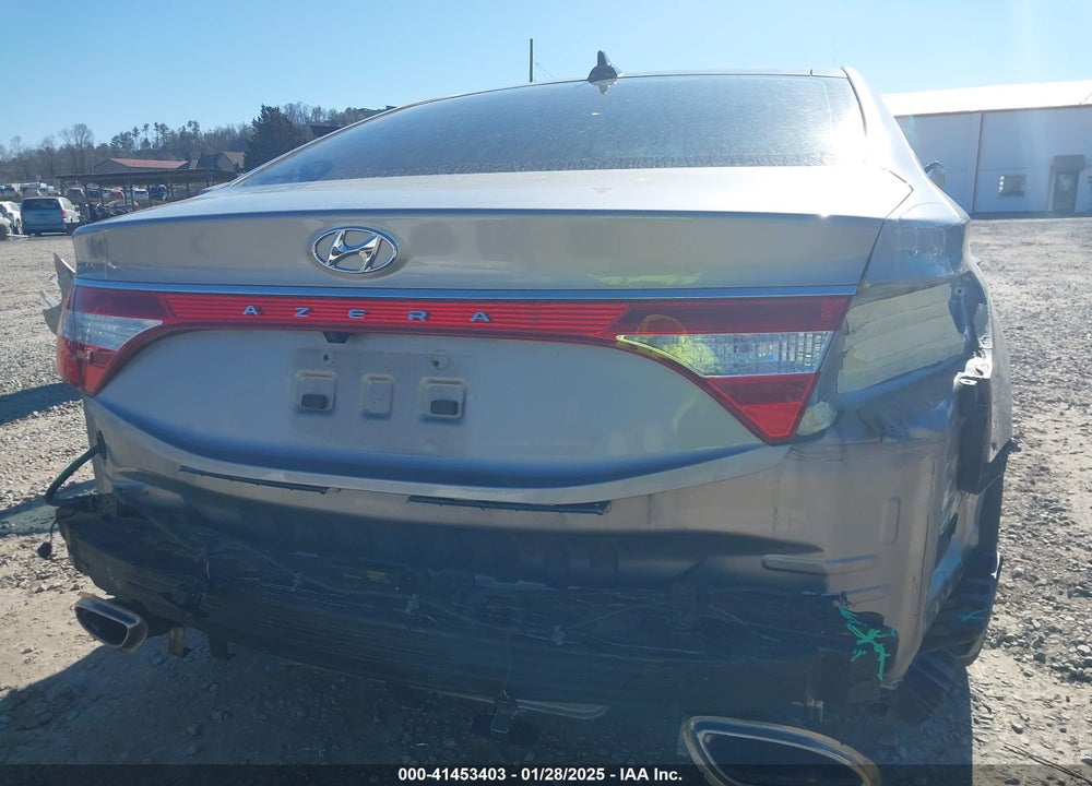2013 HYUNDAI AZERA VIN: KMHFH4JG1DA205473