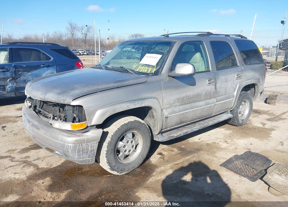 2002 CHEVROLET TAHOE LT VIN: 1GNEC13Z92R278513