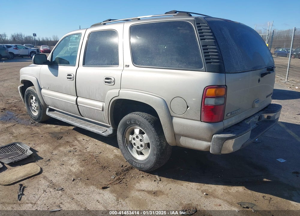 2002 CHEVROLET TAHOE LT VIN: 1GNEC13Z92R278513