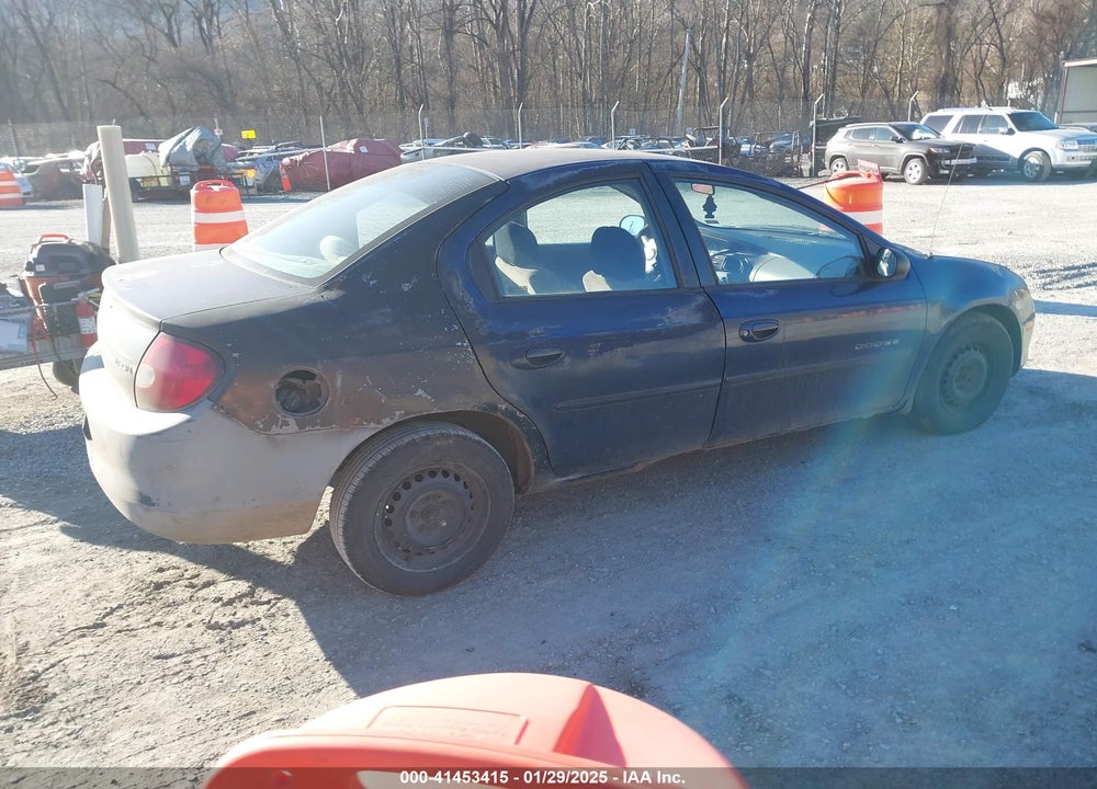 2000 DODGE NEON HIGHLINE VIN: 1B3ES46C5YD718657