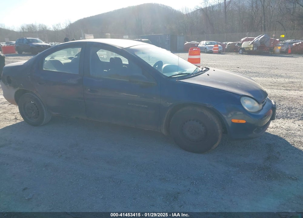 2000 DODGE NEON HIGHLINE VIN: 1B3ES46C5YD718657