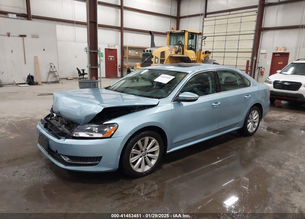 2012 VOLKSWAGEN PASSAT 2.5L SEL VIN: 1VWCH7A32CC058490