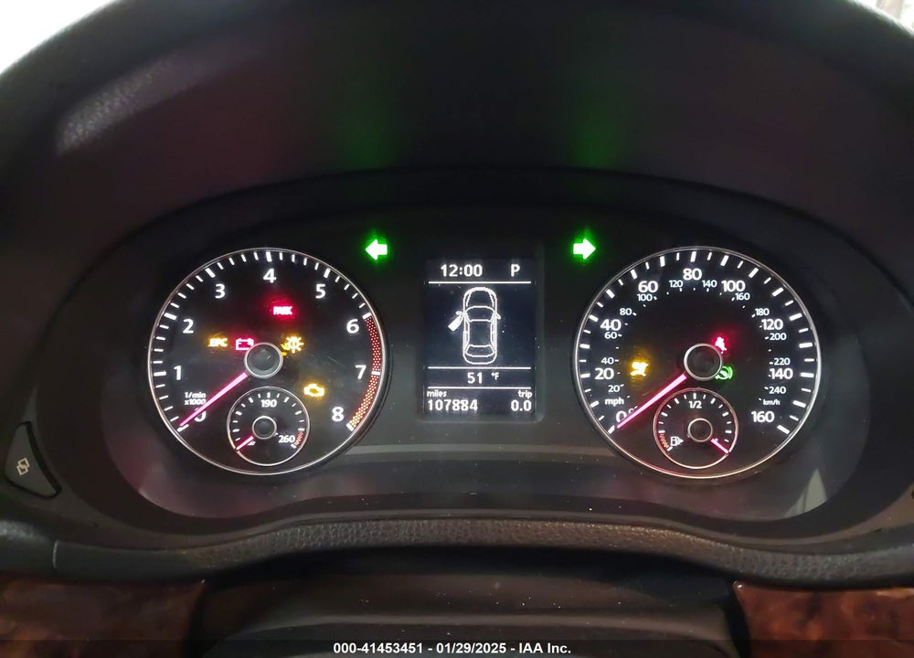 2012 VOLKSWAGEN PASSAT 2.5L SEL VIN: 1VWCH7A32CC058490