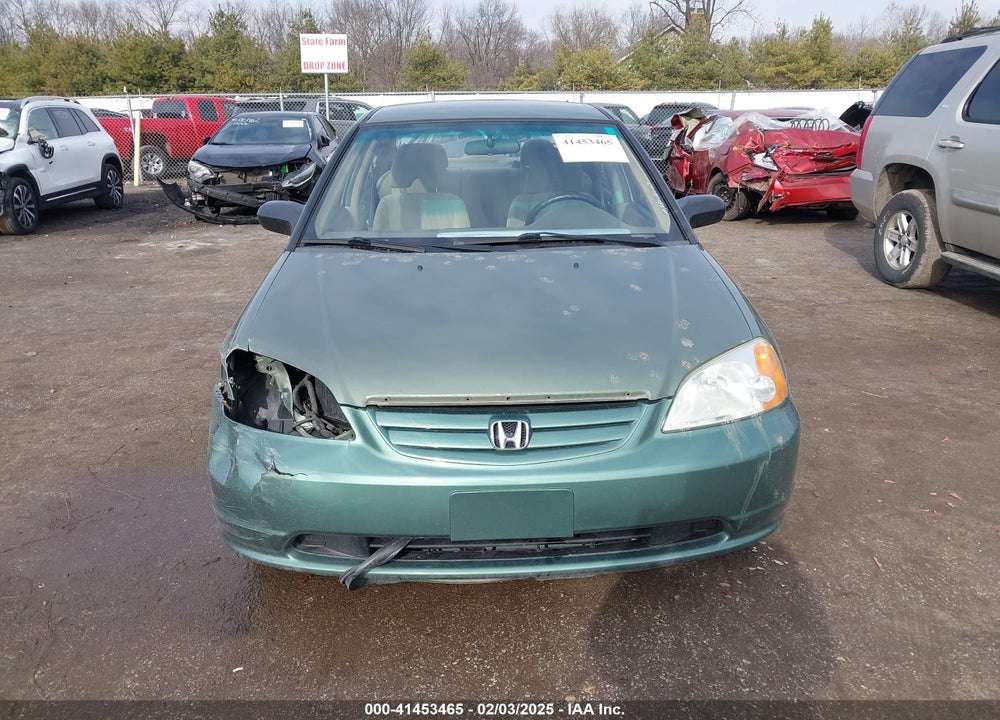 2003 HONDA CIVIC LX VIN: 2HGES16563H557585