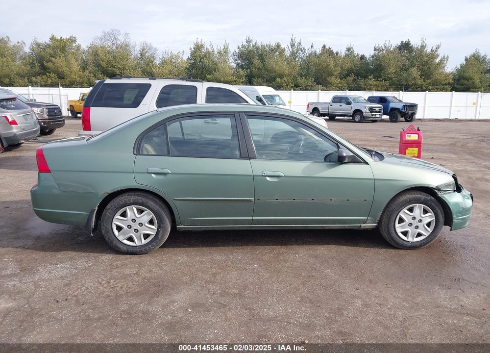 2003 HONDA CIVIC LX VIN: 2HGES16563H557585