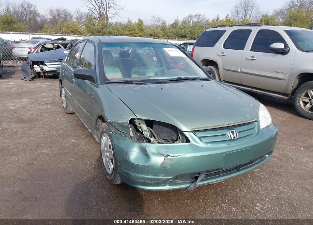 2003 HONDA CIVIC LX VIN: 2HGES16563H557585