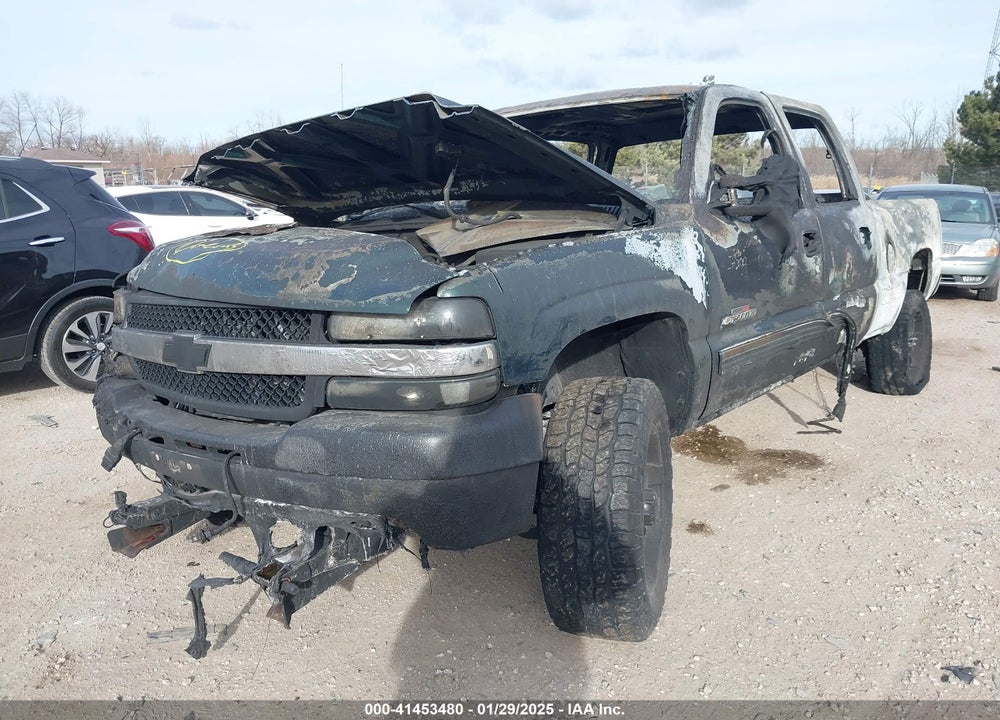 2002 CHEVROLET SILVERADO 2500HD LS VIN: 1GCHK23112F222642