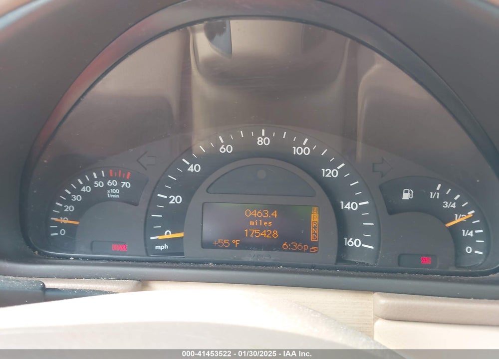 2002 MERCEDES-BENZ C 240 VIN: WDBRF61JX2F140023