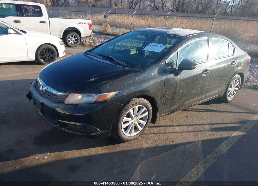 2012 HONDA CIVIC VIN: 19XFB2F8XCE073045