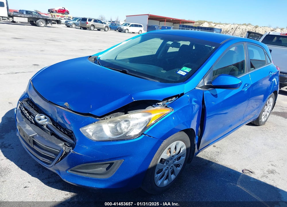 2017 HYUNDAI ELANTRA GT VIN: KMHD35LHXHU380200