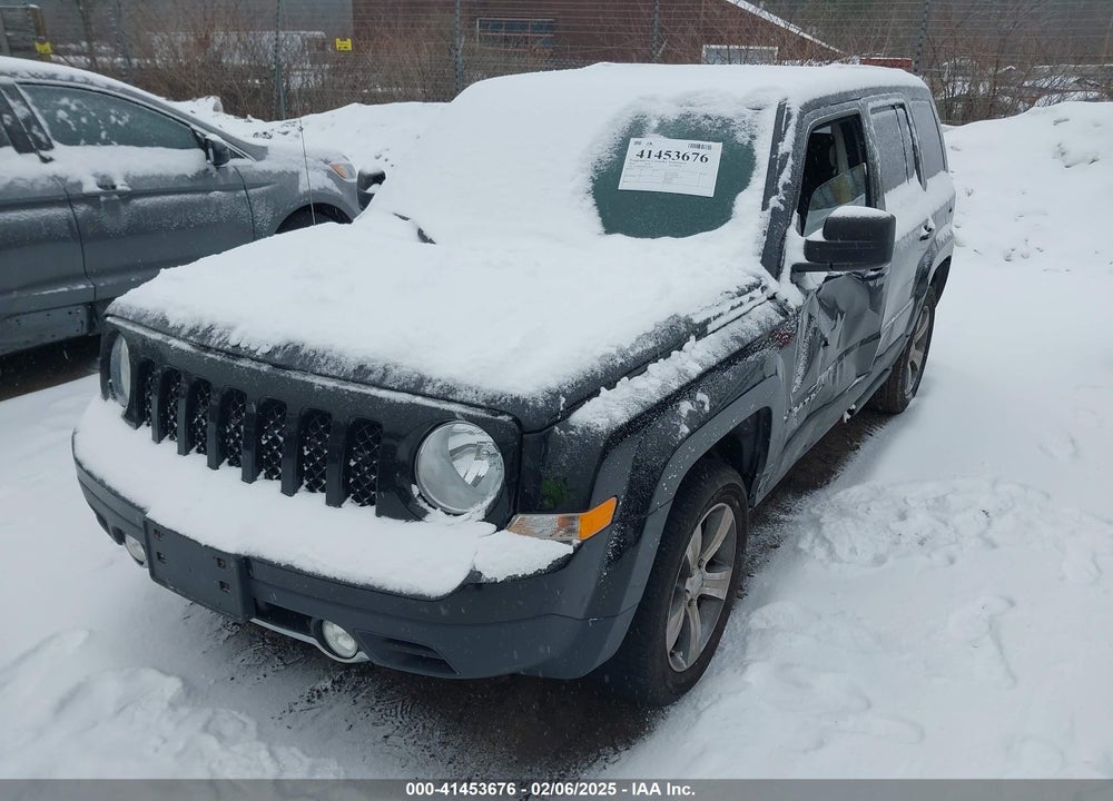 2016 JEEP PATRIOT VIN: 1C4NJRFB8GD724098