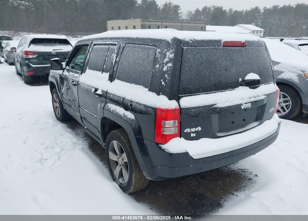 2016 JEEP PATRIOT VIN: 1C4NJRFB8GD724098