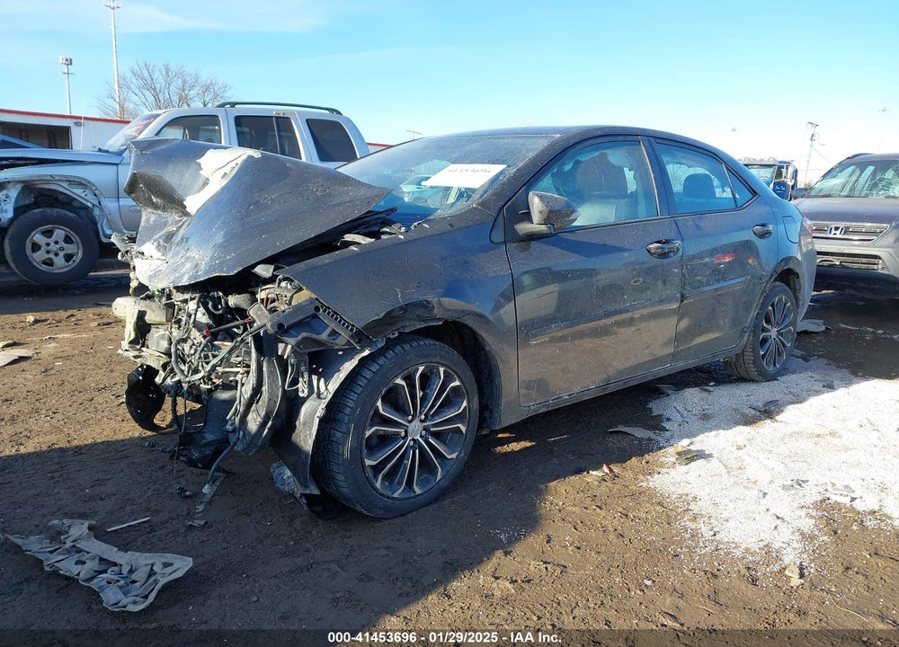 2016 TOYOTA COROLLA VIN: 5YFBURHE6GP563474