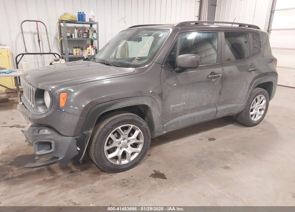 2017 JEEP RENEGADE LATITUDE 4X4 VIN: ZACCJBBB4HPF33673