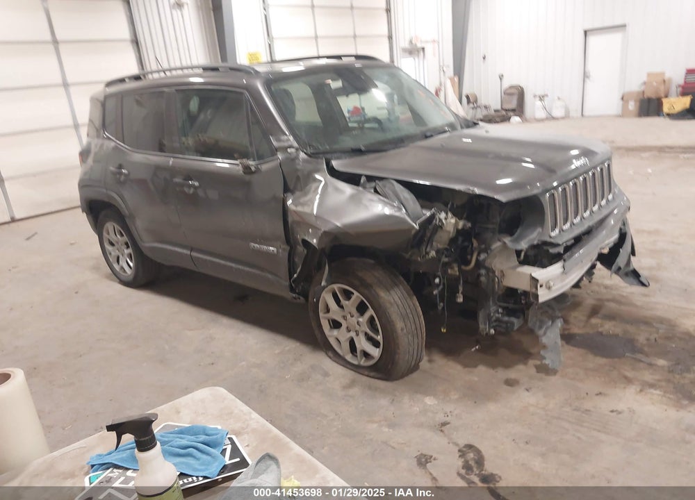 2017 JEEP RENEGADE LATITUDE 4X4 VIN: ZACCJBBB4HPF33673