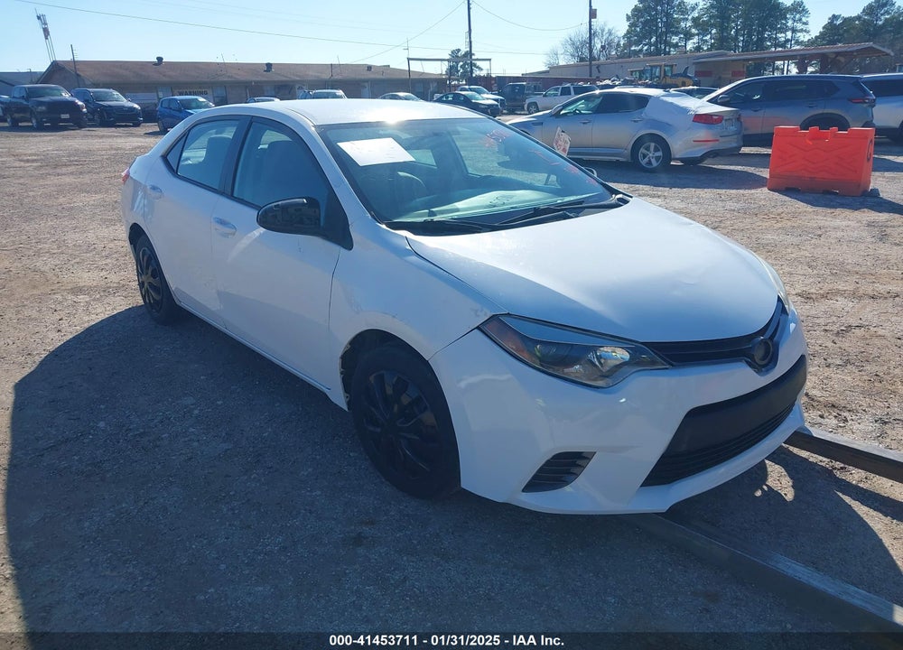 2015 TOYOTA COROLLA LE VIN: 5YFBURHE3FP352117