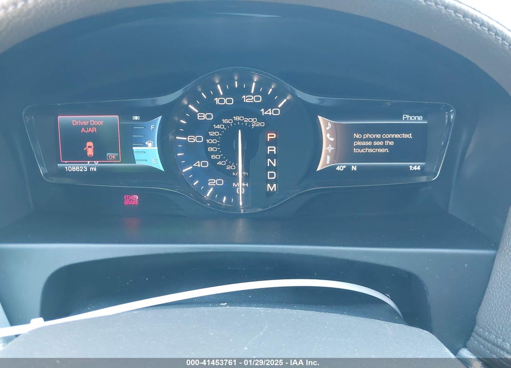 2012 LINCOLN MKX VIN: 2LMDJ6JK0CBL01873