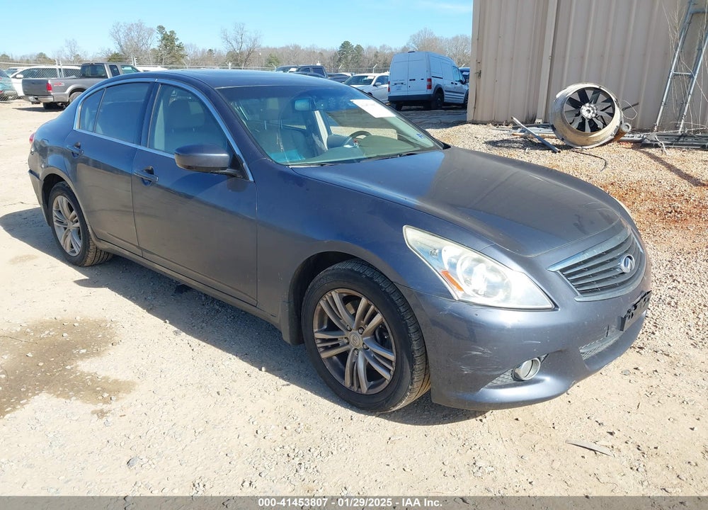 2012 INFINITI G25X VIN: JN1DV6AR9CM730587