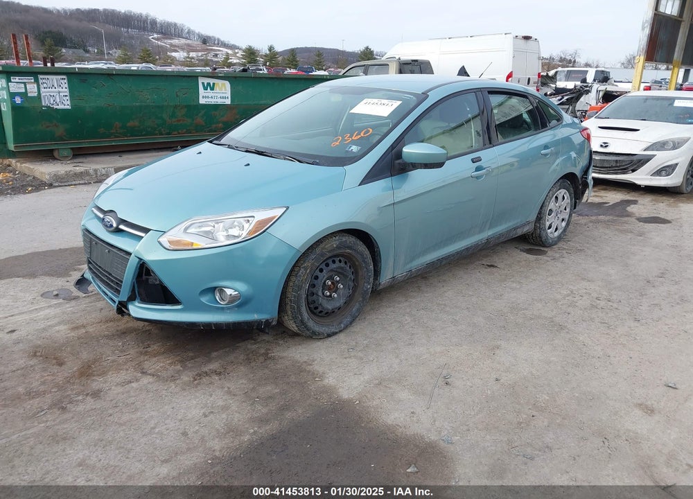 2012 FORD FOCUS VIN: 1FAHP3F28CL242360