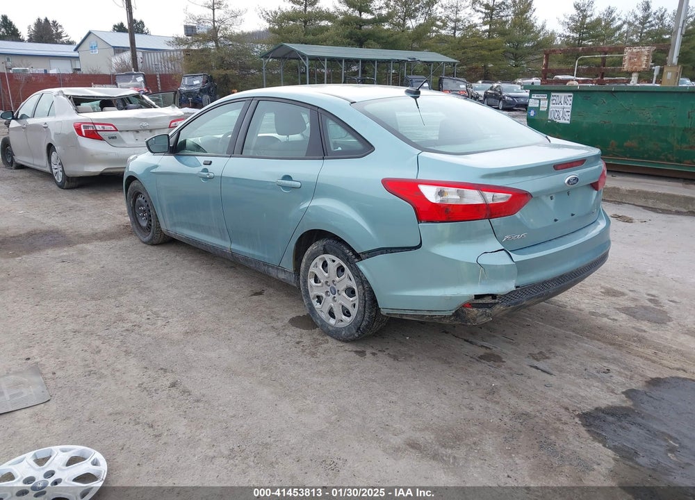 2012 FORD FOCUS VIN: 1FAHP3F28CL242360