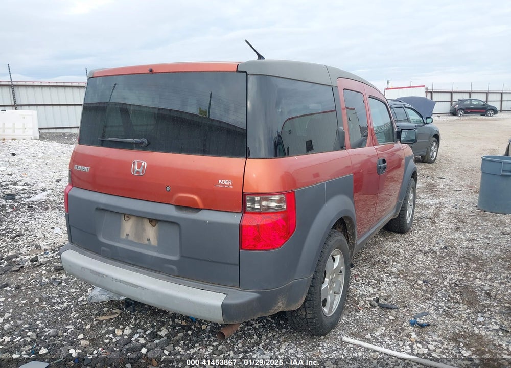 2004 HONDA ELEMENT EX VIN: 5J6YH28514L014138