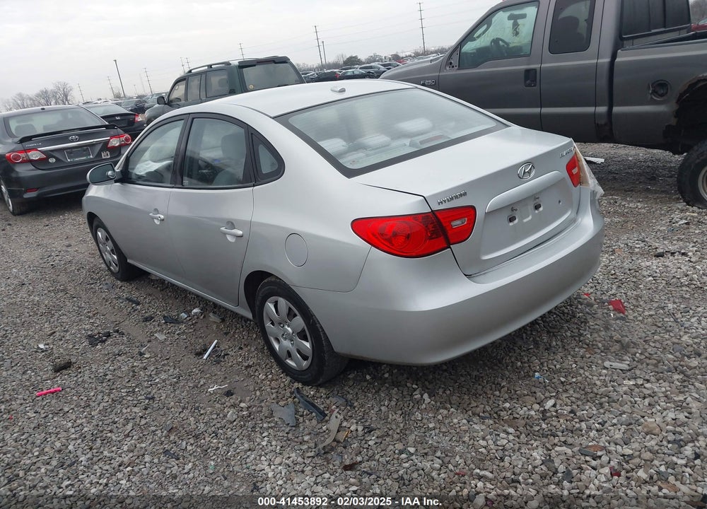 2007 HYUNDAI ELANTRA VIN: KMHDU46D79U621812