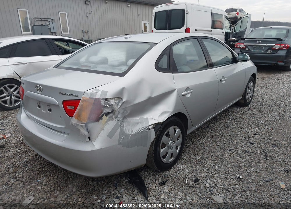 2007 HYUNDAI ELANTRA VIN: KMHDU46D79U621812