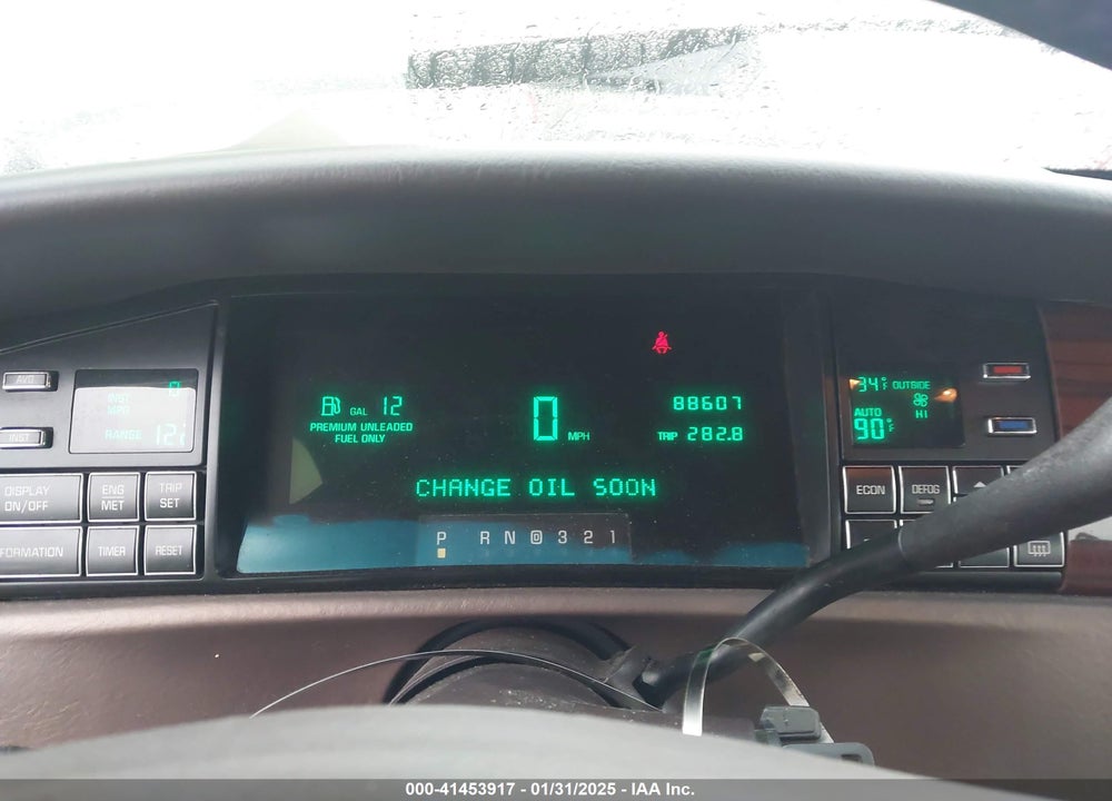 1994 CADILLAC DEVILLE CONCOURS VIN: 1G6KF52Y2RU294422