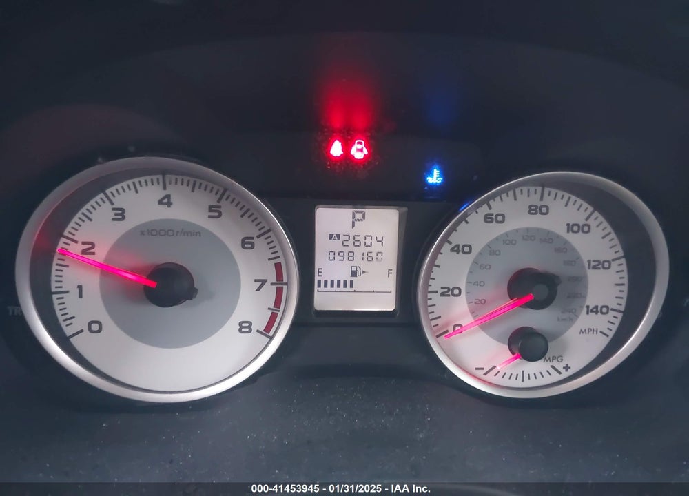 2012 SUBARU IMPREZA VIN: JF1GPAL66CH217208