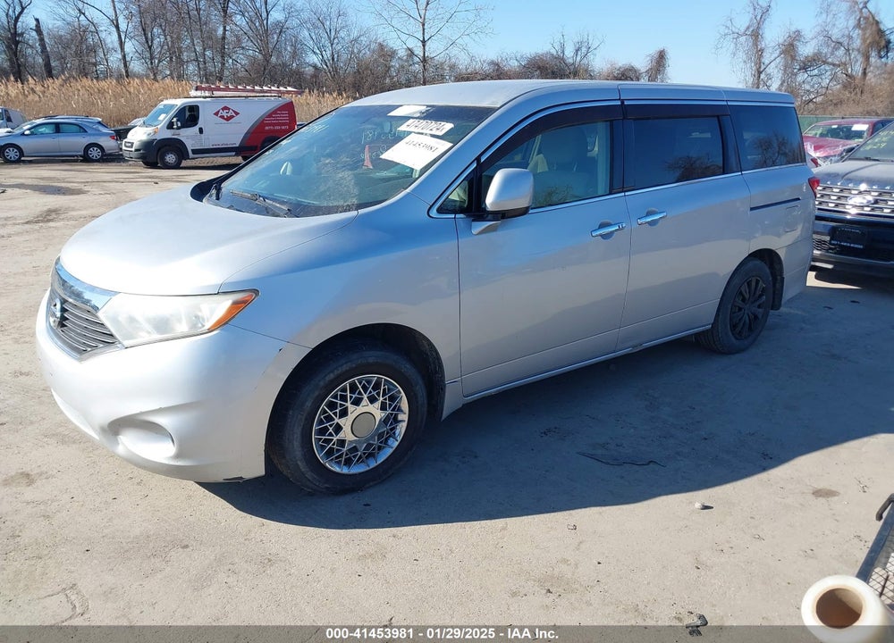 2012 NISSAN QUEST S VIN: JN8AE2KP5C9041479