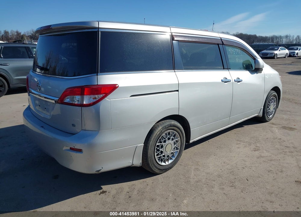 2012 NISSAN QUEST S VIN: JN8AE2KP5C9041479