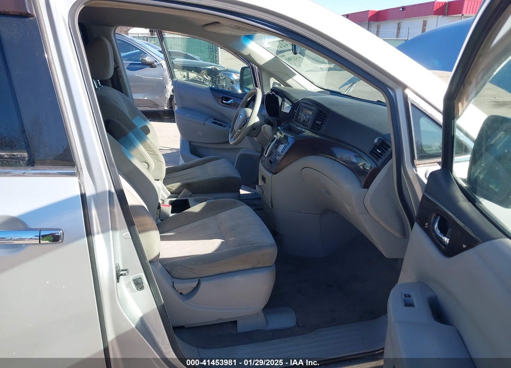 2012 NISSAN QUEST S VIN: JN8AE2KP5C9041479