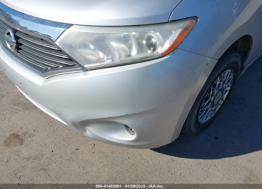2012 NISSAN QUEST S VIN: JN8AE2KP5C9041479