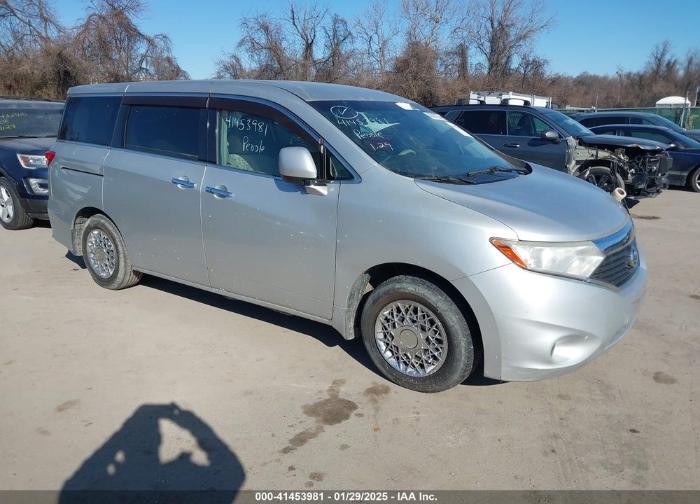 2012 NISSAN QUEST S VIN: JN8AE2KP5C9041479