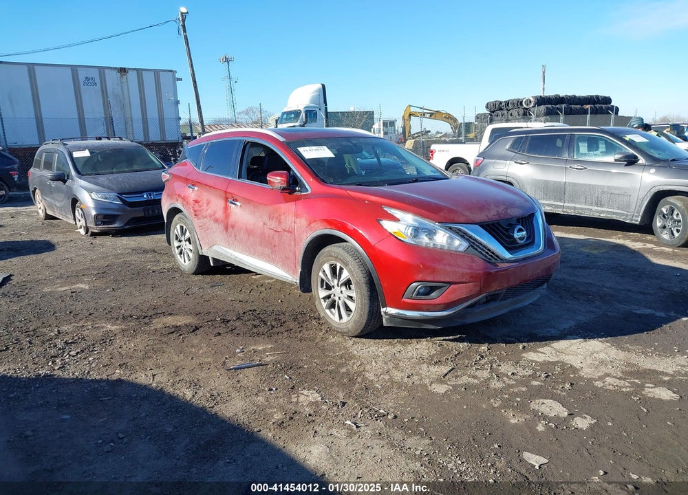 2017 NISSAN MURANO SL VIN: 5N1AZ2MHXHN149970
