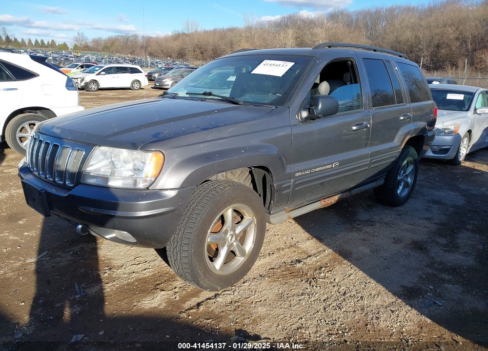 2002 JEEP GRAND CHEROKEE OVERLAND VIN: 1J8GW68J52C177943