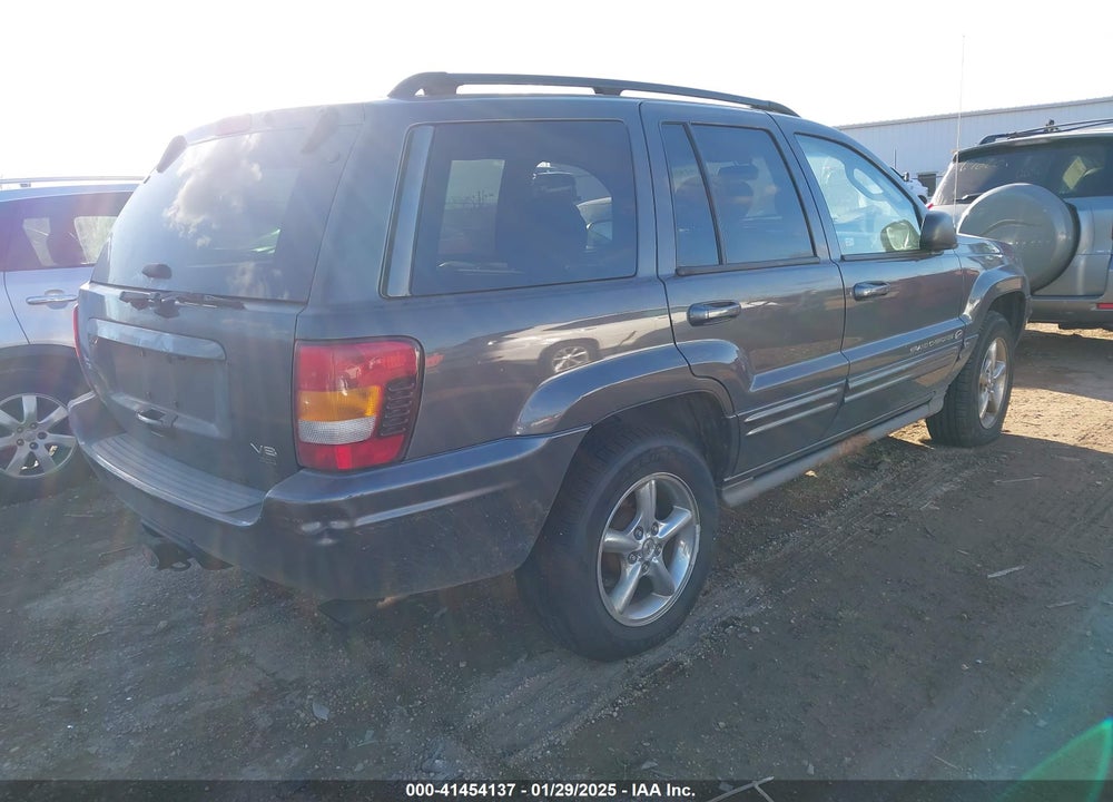 2002 JEEP GRAND CHEROKEE OVERLAND VIN: 1J8GW68J52C177943