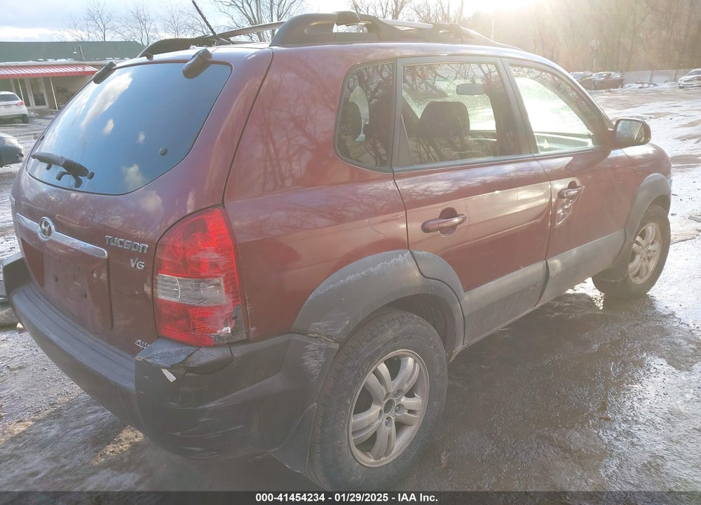 2008 HYUNDAI TUCSON LIMITED V6/SE VIN: KM8JN72D28U760607