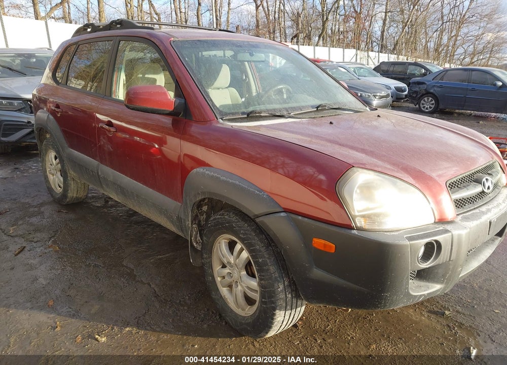 2008 HYUNDAI TUCSON LIMITED V6/SE VIN: KM8JN72D28U760607