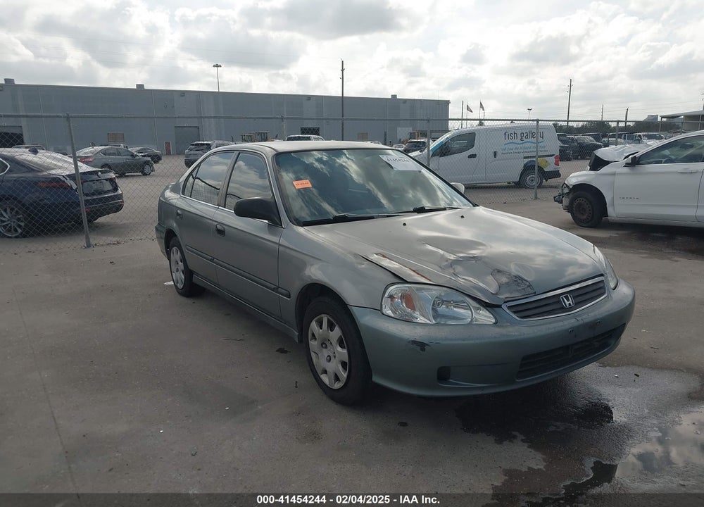 2000 HONDA CIVIC LX VIN: 2HGEJ6677YH507674