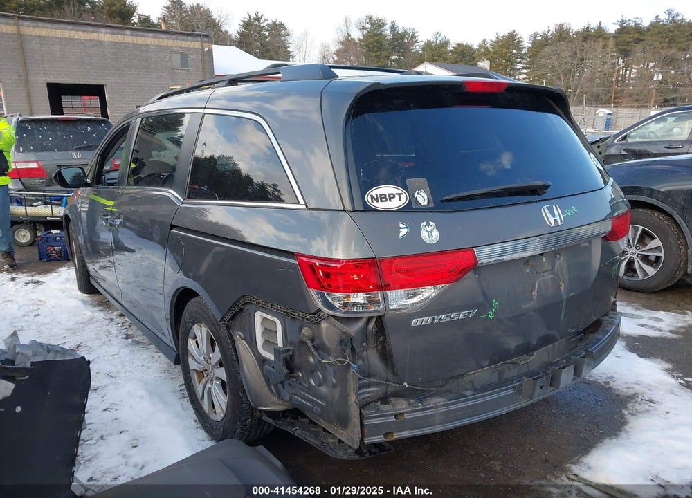 2014 HONDA ODYSSEY EX-L VIN: 5FNRL5H61EB087694