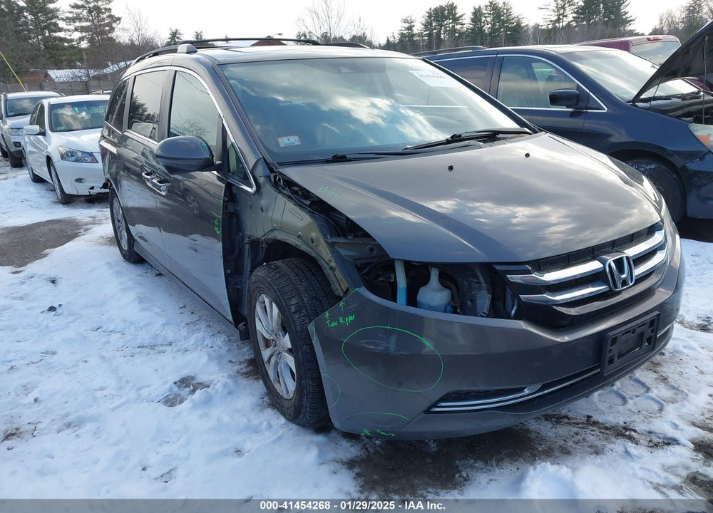 2014 HONDA ODYSSEY EX-L VIN: 5FNRL5H61EB087694