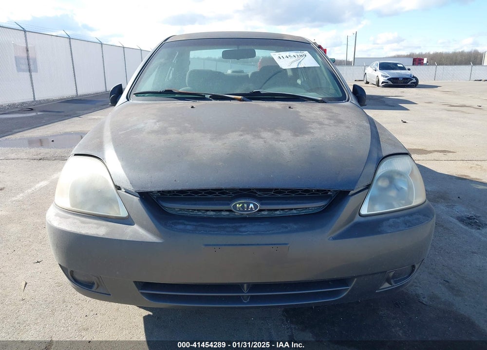 2005 KIA RIO VIN: KNADC125656361273