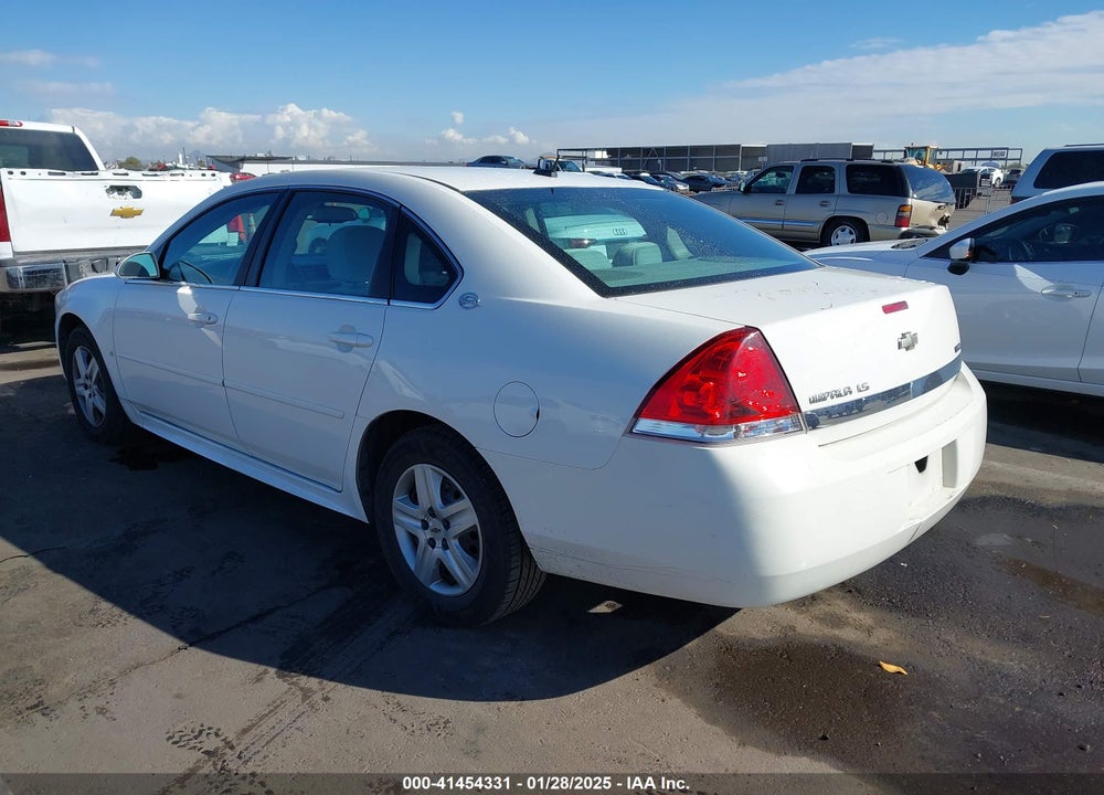 2009 CHEVROLET IMPALA VIN: 2G1WB57K491216226