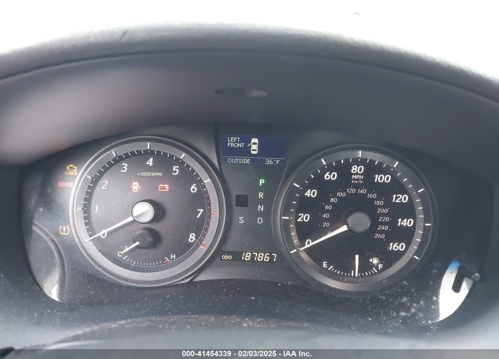 2007 LEXUS ES 350 VIN: JTHBJ46G372111091