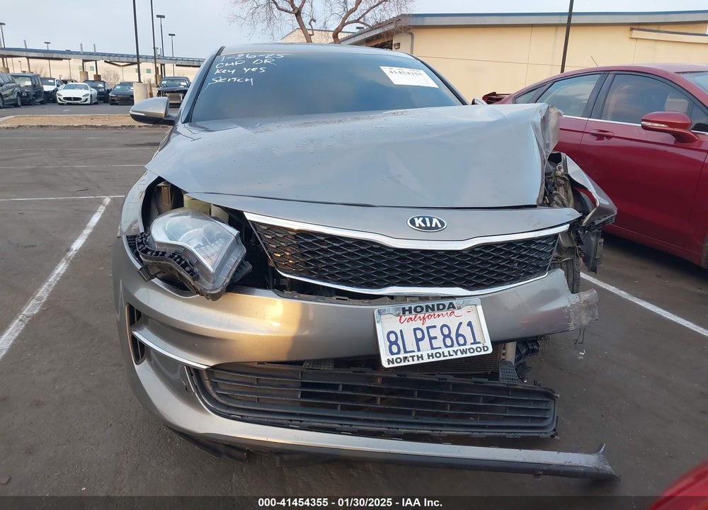 2016 KIA OPTIMA VIN: 5XXGT4L36GG096891
