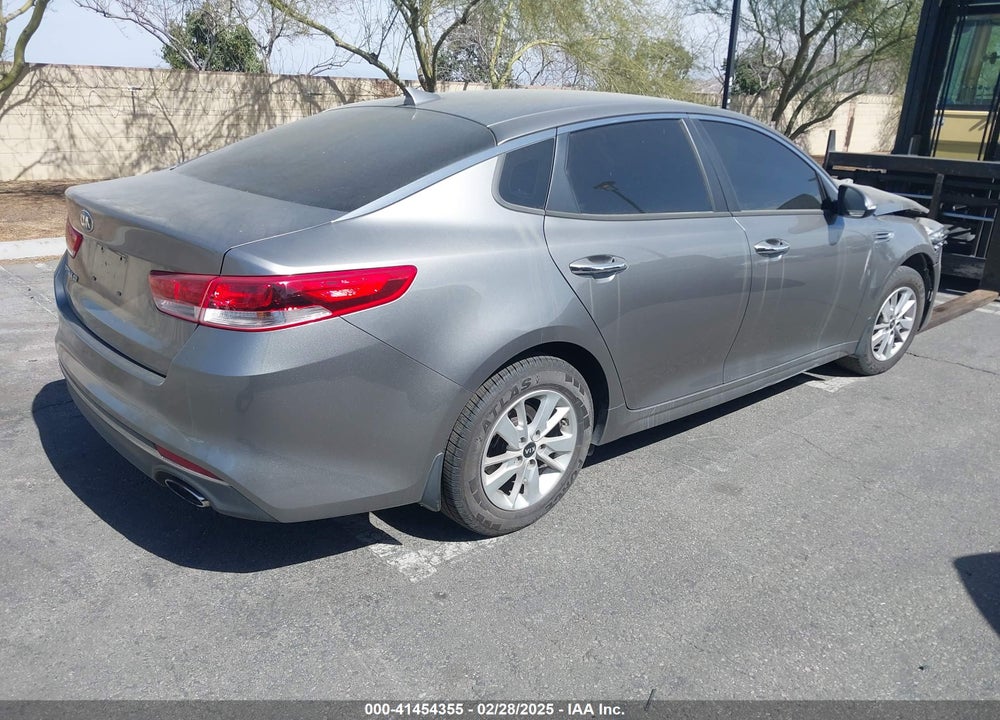 2016 KIA OPTIMA VIN: 5XXGT4L36GG096891