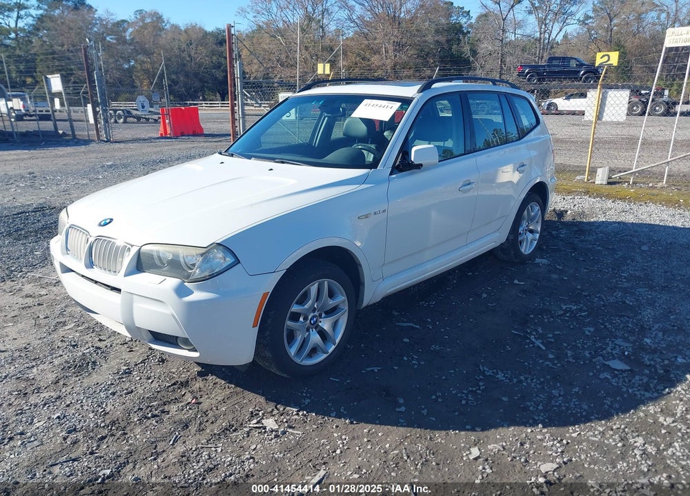 2008 BMW X3 3.0SI VIN: WBXPC93478WJ18843